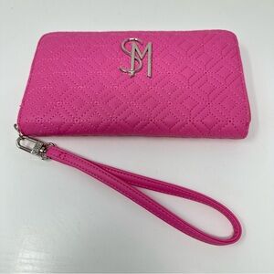 Steve Madden Bangelo Wallet Wristlet Pink